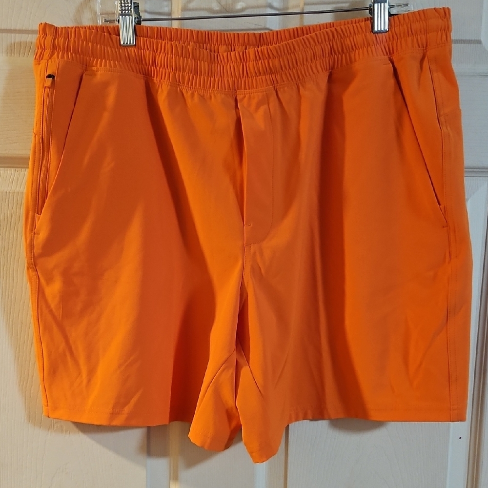 VRST Men's 7" All-In Unlined Short: FRESH TANGERINE: NEW WITH TAGS: SIZE XL